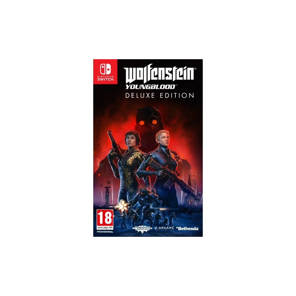 WOLFENSTEIN YOUNGBLOOD DELUXE EDITION (CODE ONLY) SWITCH UK NEW