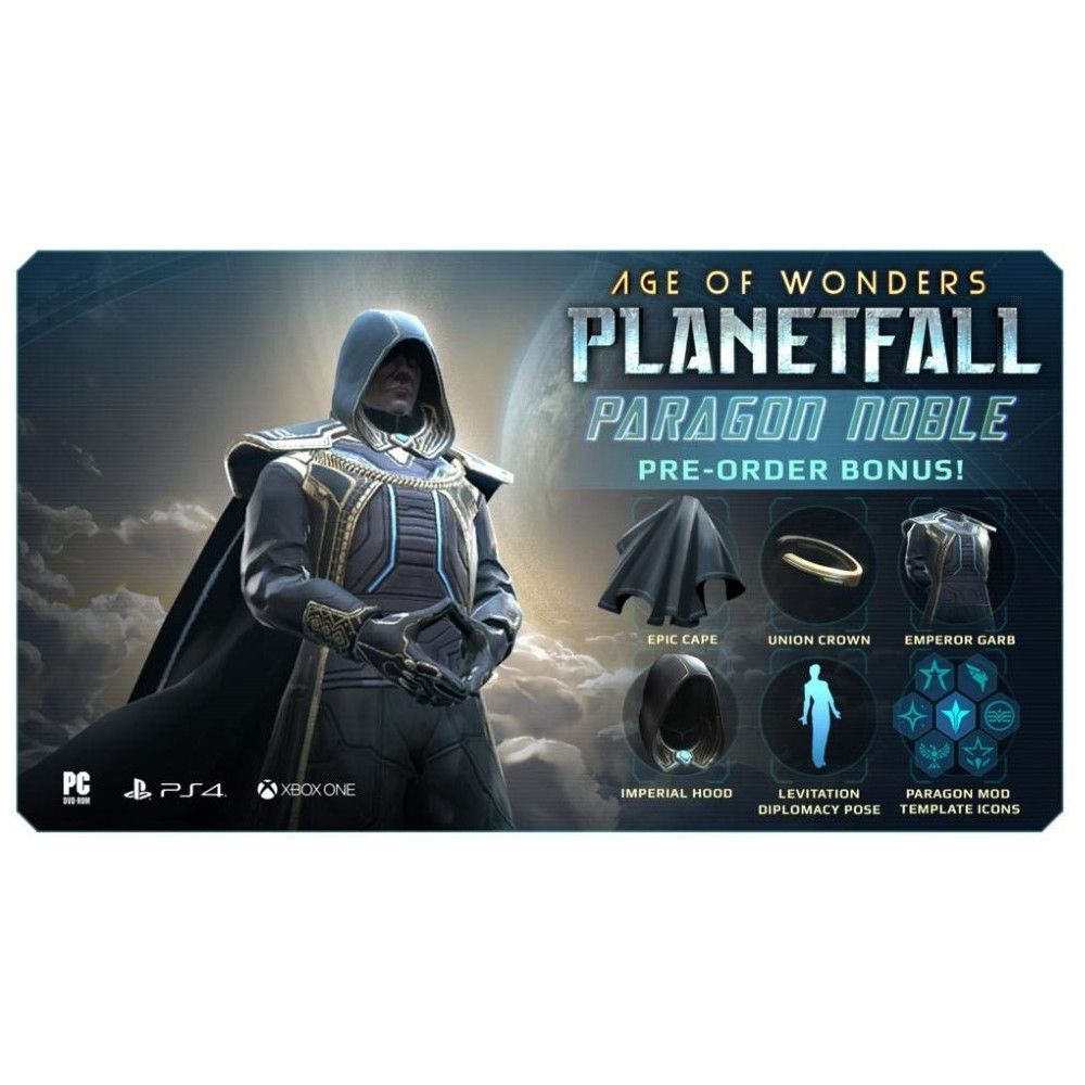AGE OF WONDERS PLANETFALL DAY ONE EDITION PS4 UK NEW