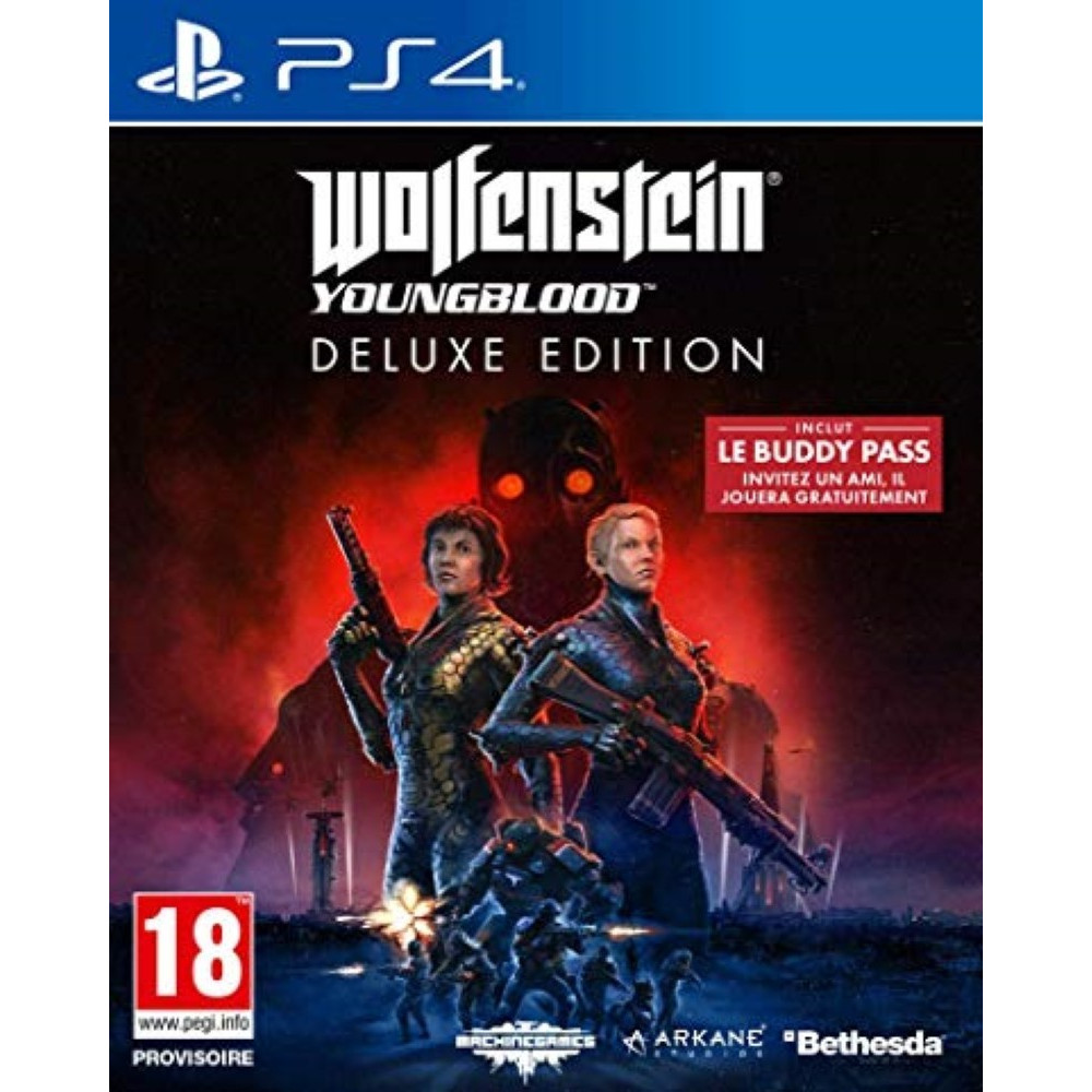 WOLFENSTEIN YOUNGBLOOD DELUXE EDITION PS4 UK NEW