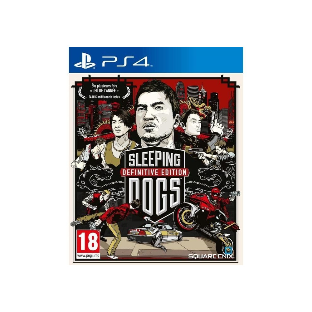 SLEEPING DOG DEFINITIVE EDITION PS4 FR OCCASION