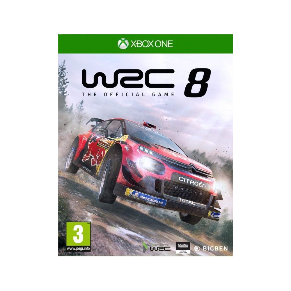 WRC 8 XBOX ONE UK NEW