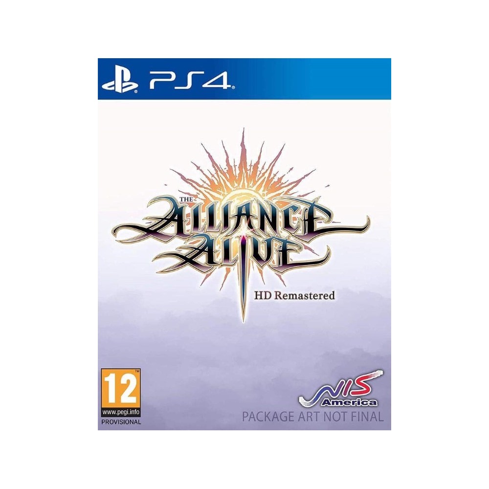 THE ALLIANCE ALIVE REMASTERED AWAKENING EDITION PS4 EURO FR NEW