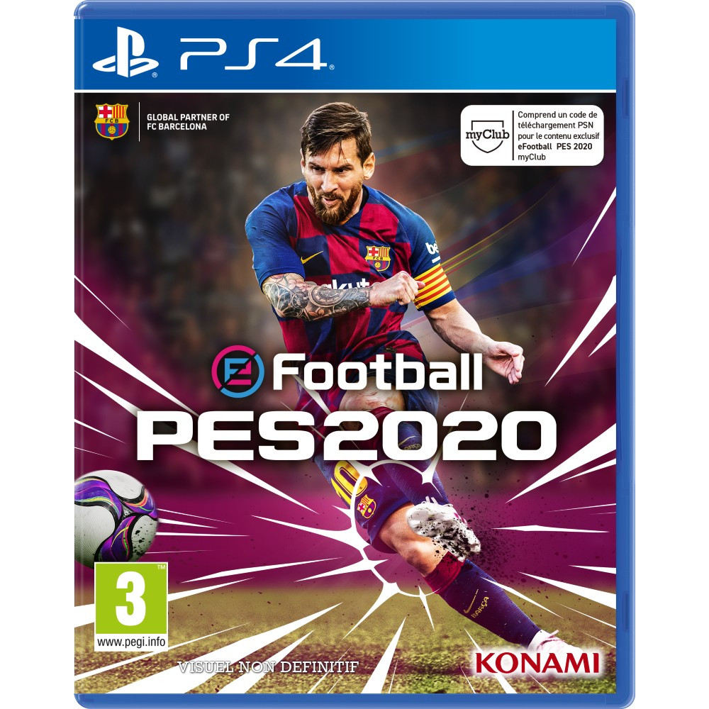 PES 2020 PS4 FR NEW