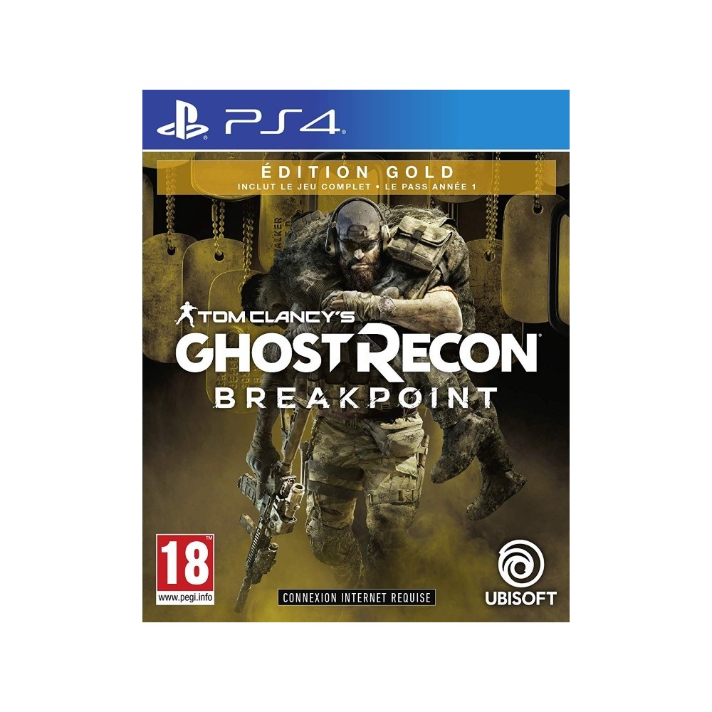 GHOST RECON BREAKPOINT EDITION GOLD PS4 FR NEW