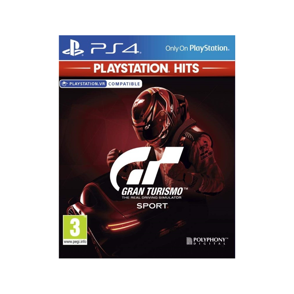 GRAN TURISMO SPORT PLAYSTATION HITS PS4 FR NEW