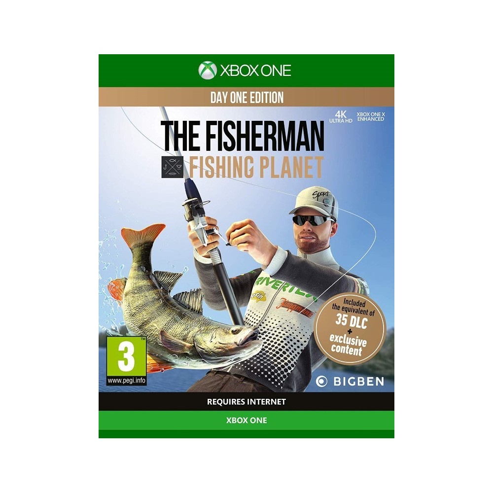 THE FISHERMAN FISHING PLANET DAY ONE EDITION XBOX ONE UK NEW