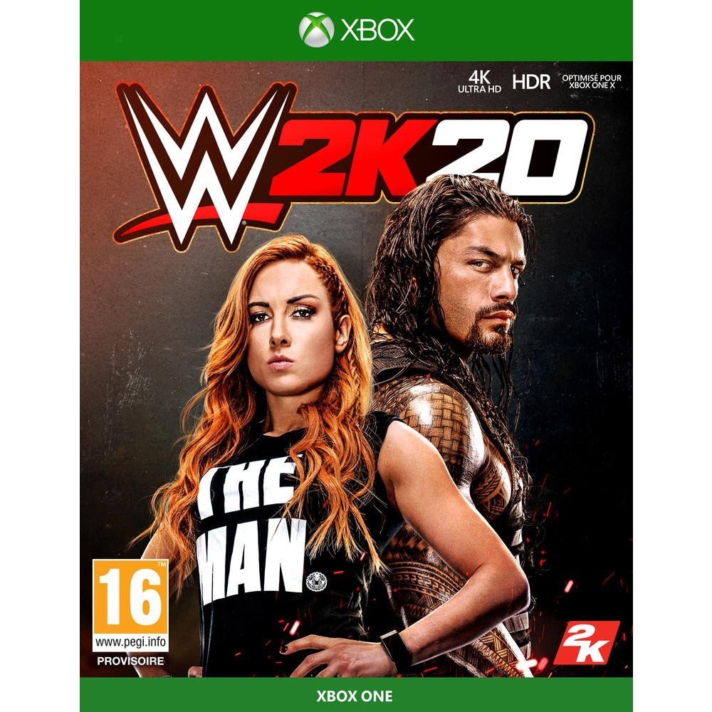 WWE 2K20 XBOX ONE FR NEW