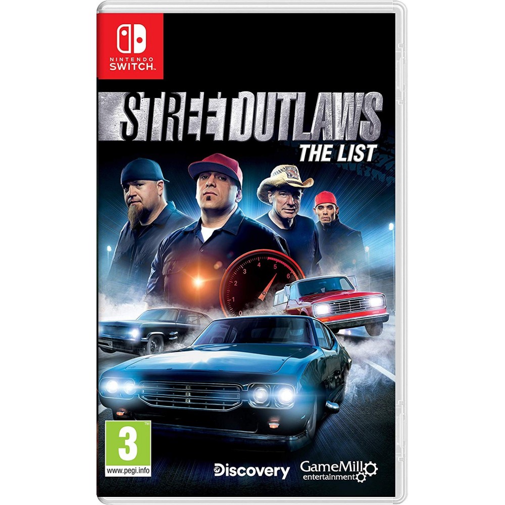 STREET OUTLAWS THE LIST SWITCH UK NEW