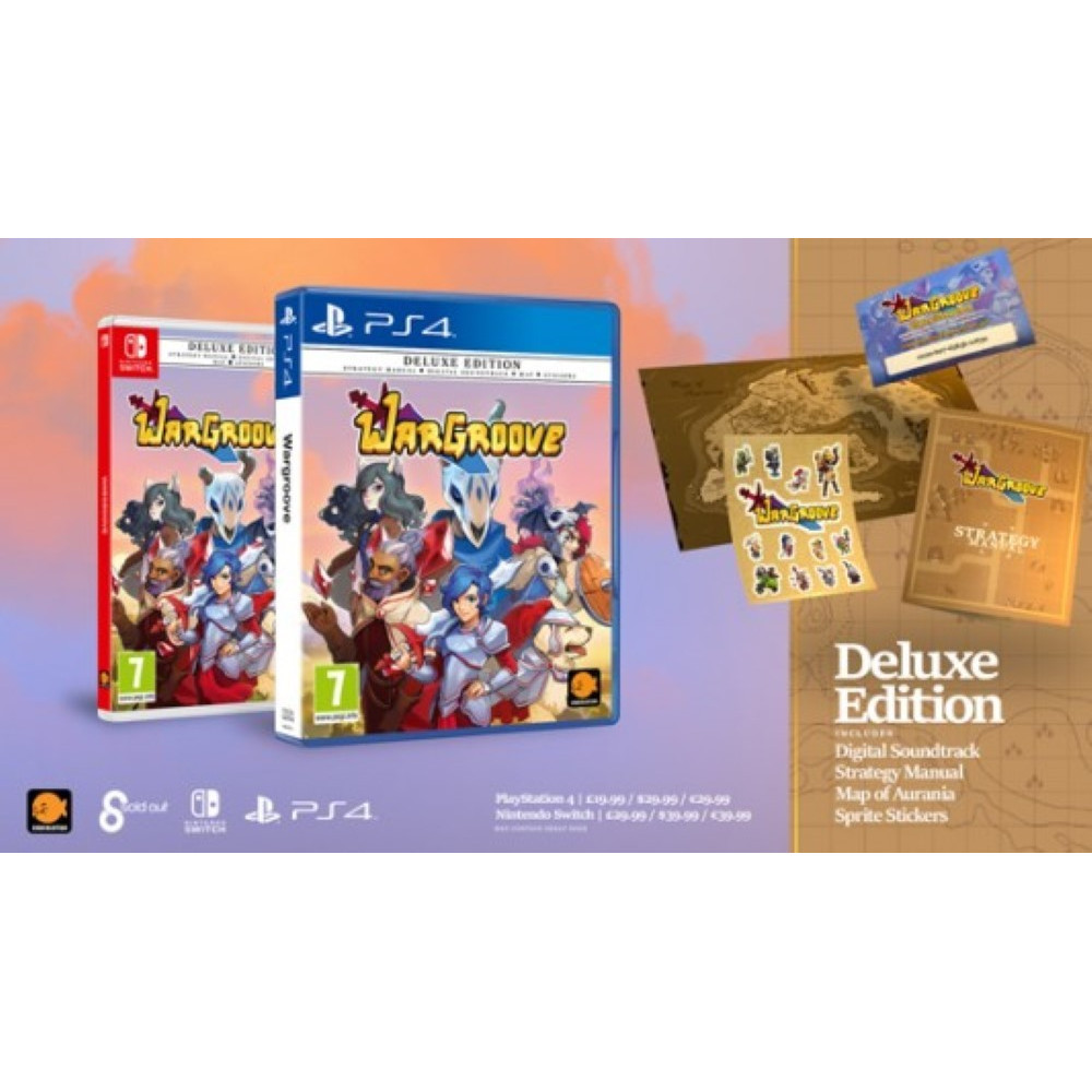 WARGROOVE DELUXE EDITION PS4 UK NEW