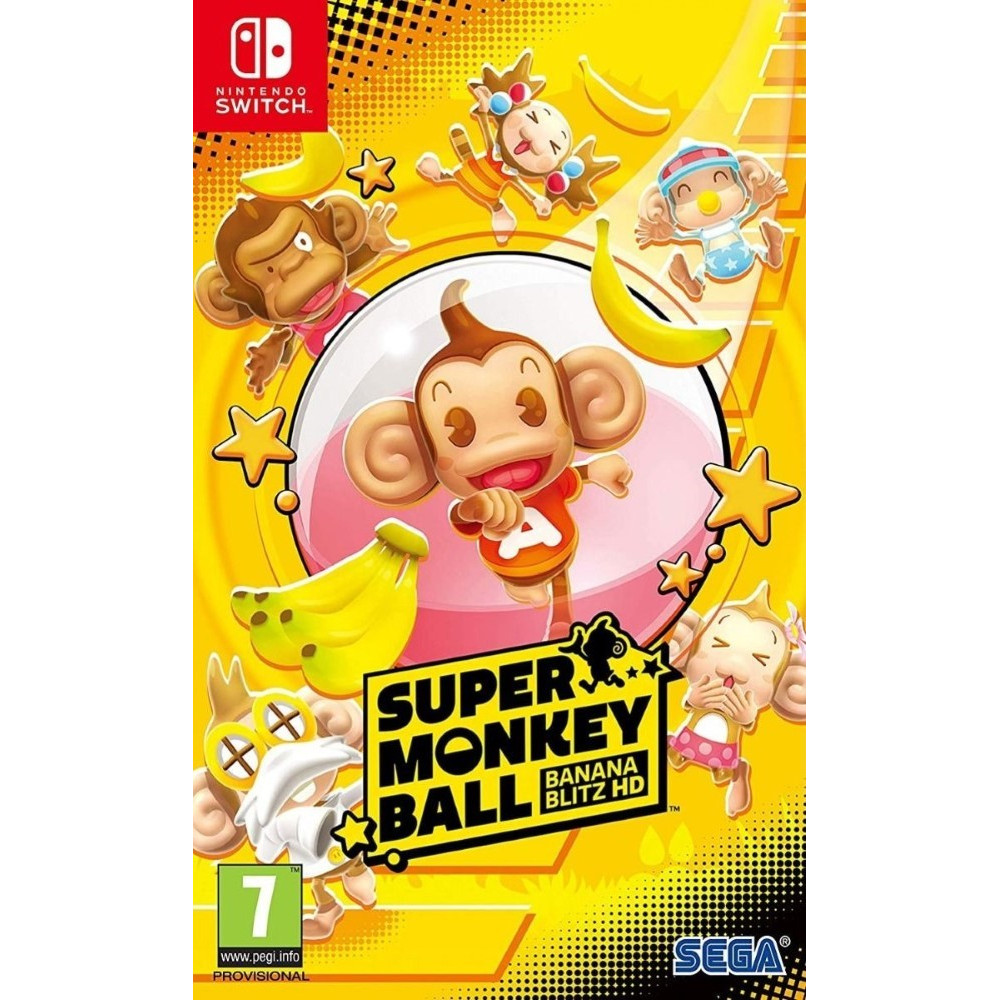 SUPER MONKEY BALL BANANA BLITZ HD - DAY ONE EDITION SWITCH UK NEW (GAME IN ENGLISH/FR/DE/ES/IT)