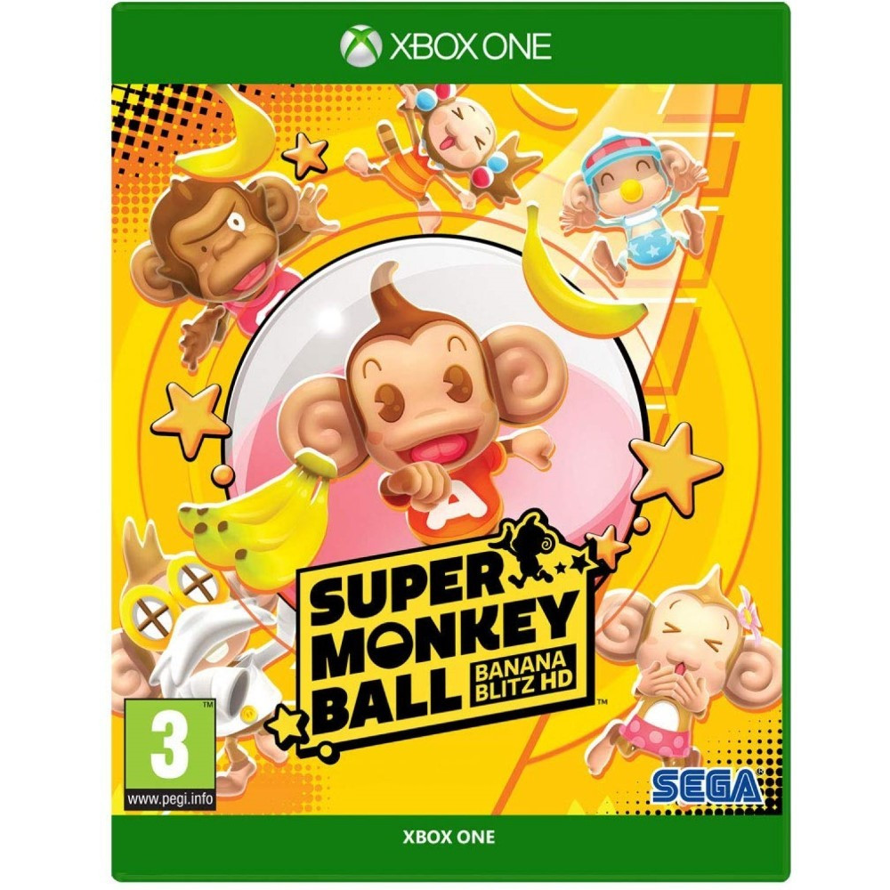 SUPER MONKEY BALL BANANA BLITZ HD XBOX ONE UK NEW