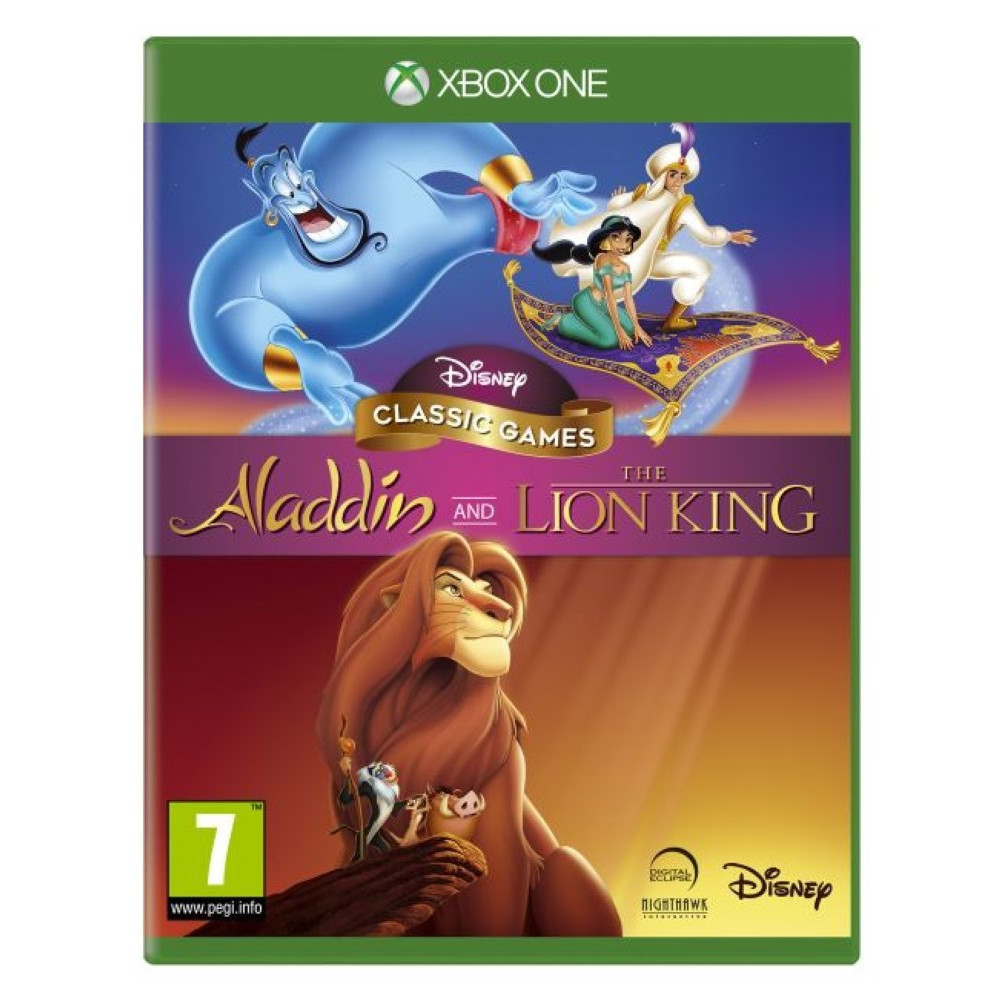 DISNEY CLASSIC GAMES ALADDIN AND THE LION KING XBOX ONE FR NEW