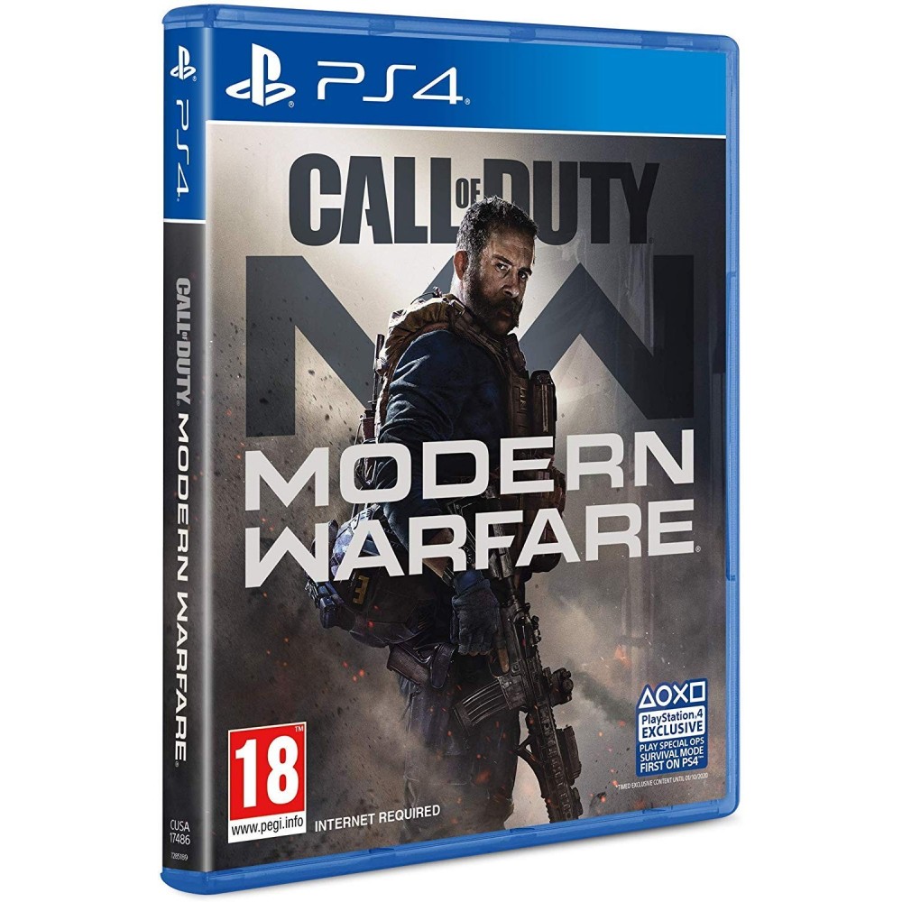 CALL OF DUTY MODERN WARFARE PS4 FR OCCASION