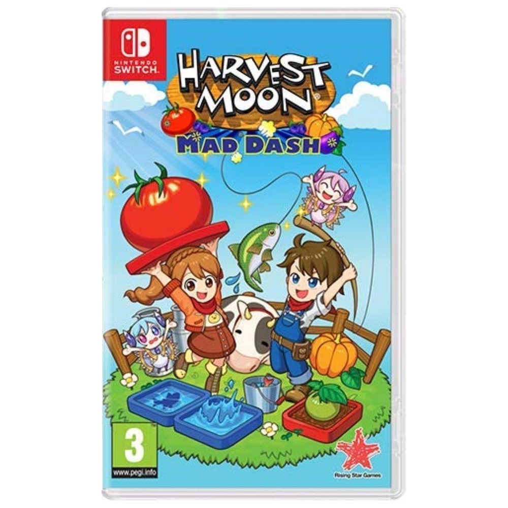 HARVEST MOON MAD DASH SWITCH EURO NEW