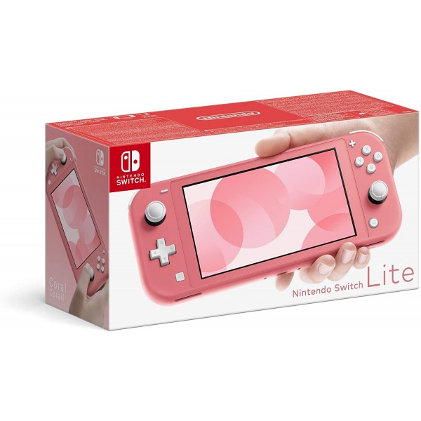 CONSOLE NINTENDO SWITCH LITE ROSE (CORAL) PAL NEW