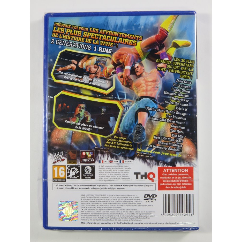 WWE ALL STARS PS2 FR NEW