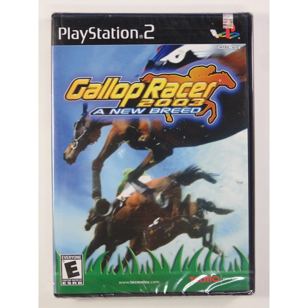 GALLOP RACER 2003 PS2 NTSC-USA NEW