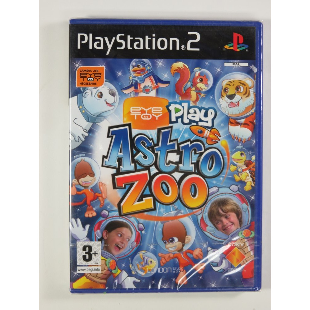 EYE TOY PLAY ASTRO ZOO PS2 PAL-FR NEW