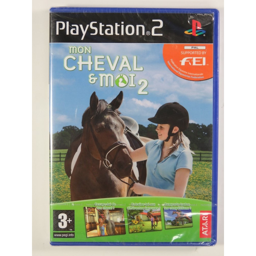 MON CHEVAL ET MOI 2 PS2 PAL-FR NEW