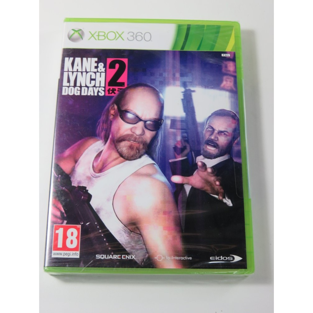 KANE & LYNCH 2 DOG DAYS X360 PAL-FR NEW