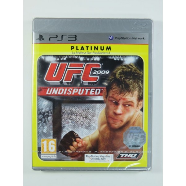 UFC UNDISPUTED 2009 PLATINUM PS3 FR NEW