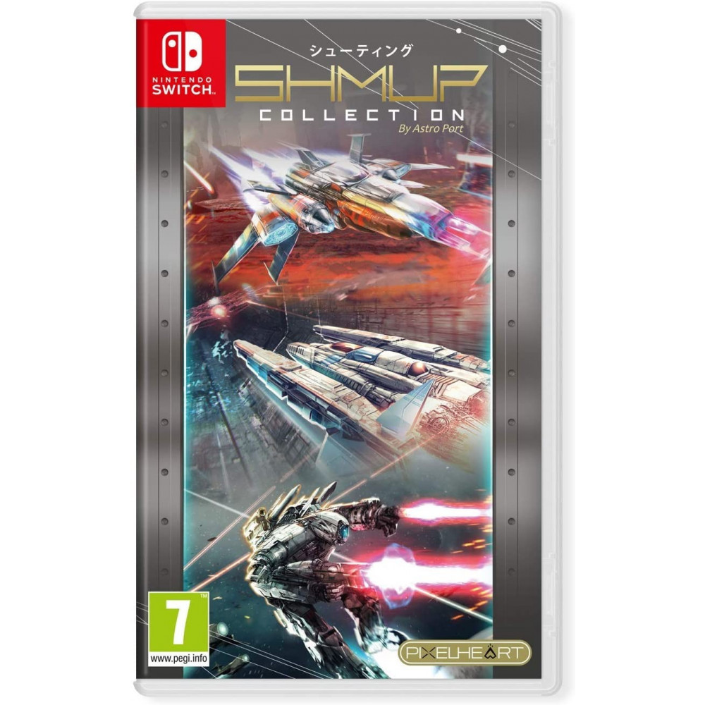 SHMUP COLLECTION BY ASTRO PORT SWITCH EURO FR NEW FACTORY SEALED (PIXEL HEART - JUST LIMITED 5000EX)