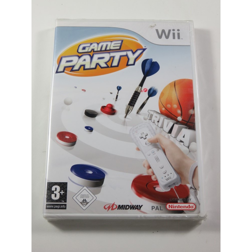 GAME PARTY WII PAL-EURO NEW