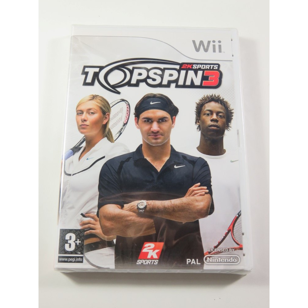 TOP SPIN 3 WII PAL-FR NEW