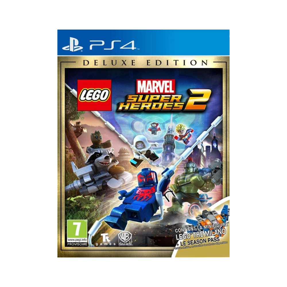 LEGO MARVEL SUPER HEROES 2 DELUXE EDITION PS4 FR NEW