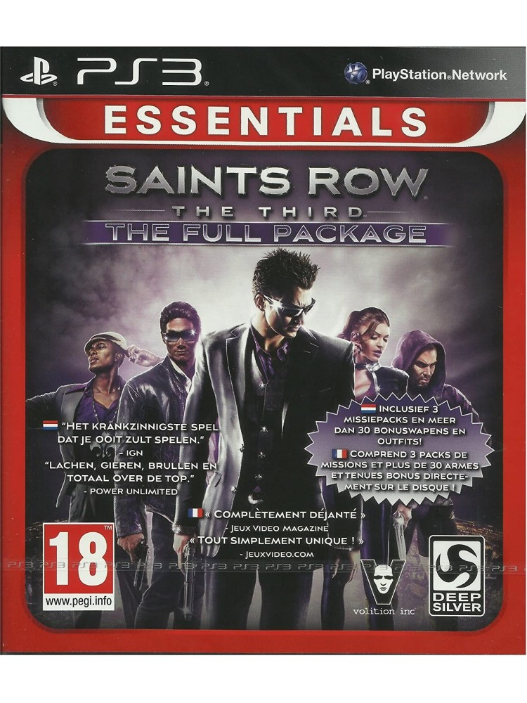 SAINTS ROW THE THIRD THE FULL PACKAGE PS3 FR-NL OCCASION