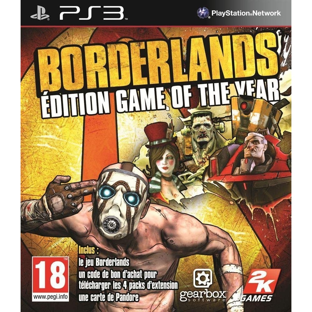 BORDERLANDS (EDITION GAME OF THE YEAR) PS3 FR OCCASION