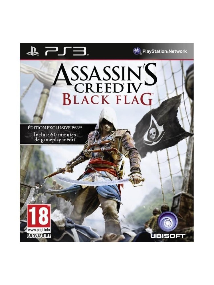 ASSASSIN S CREED IV BLACK FLAG PS3 FR OCCASION