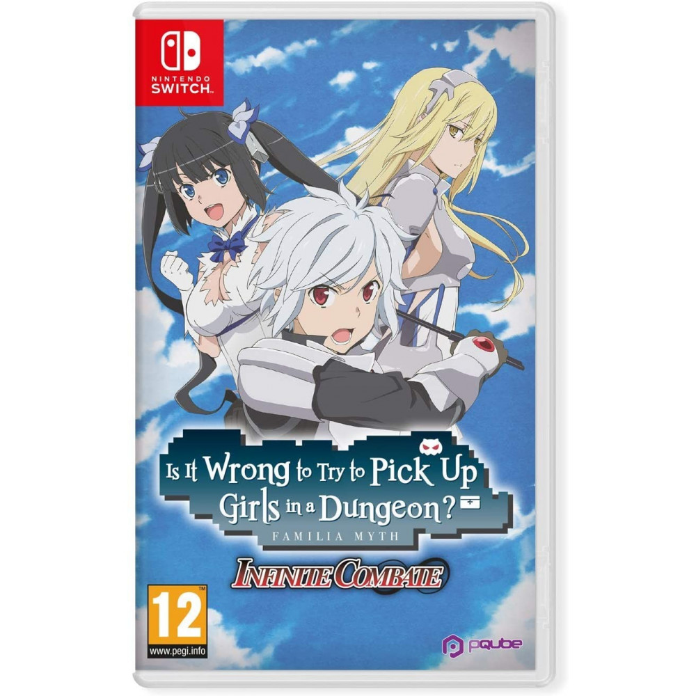 IS IT WRONG TO TRY TO PICK-UP GIRLS IN A DUNGEON ? INFINITE COMBAT (DANMACHI) SWITCH FR NEW FACTORY SEALED