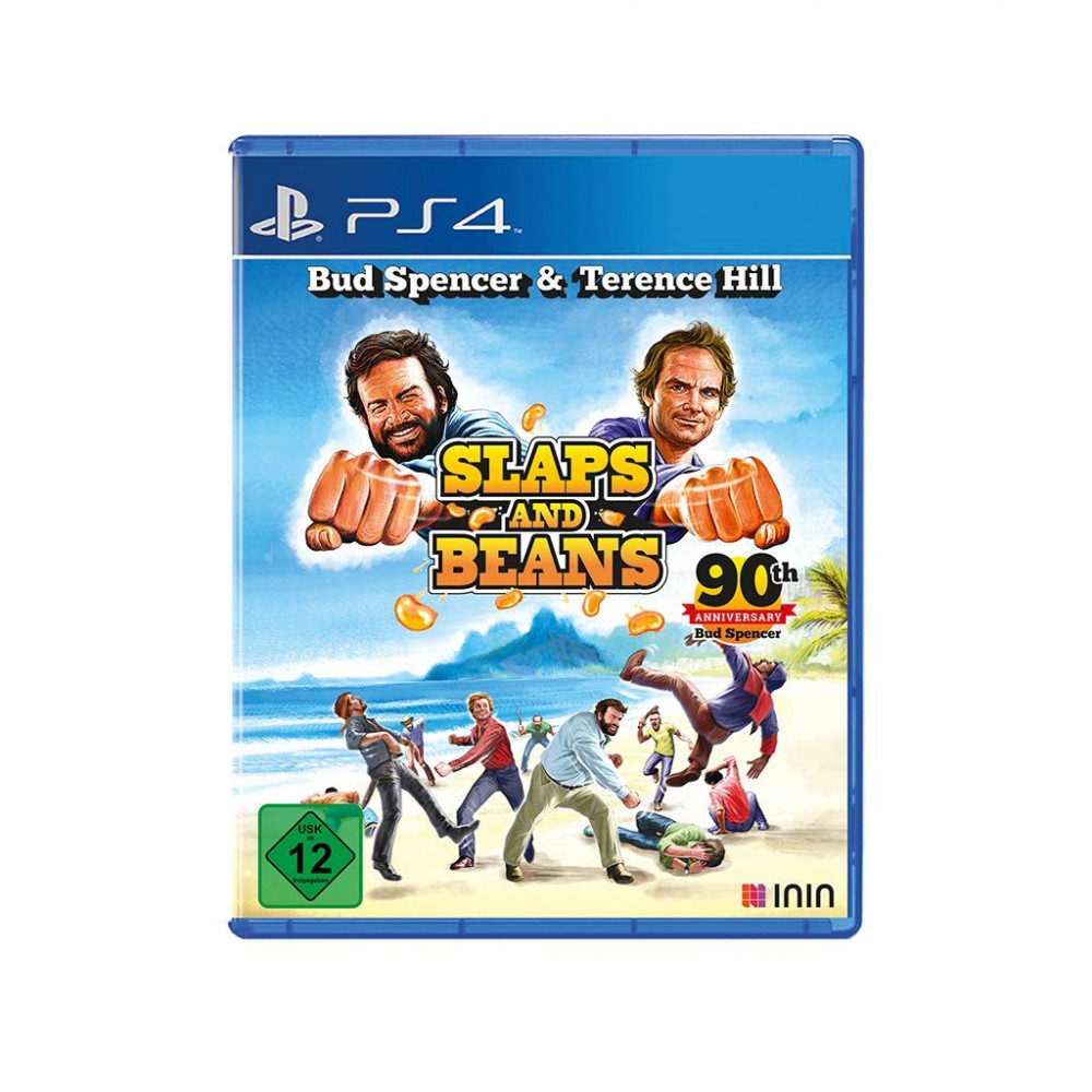 BUD SPENCER & TERENCE HILL SLAPS AND BEANS PS4 GERMAN (MULTI-LANGUAGE) NEW FACTORY SEALED