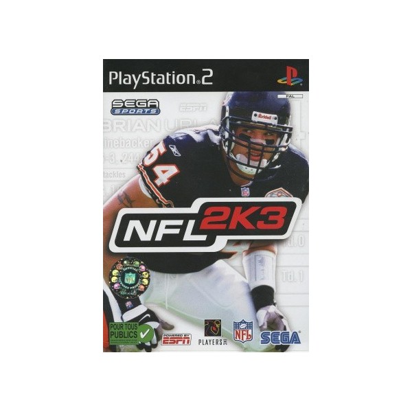 NFL 2K3 PS2 PAL-FR OCCASION