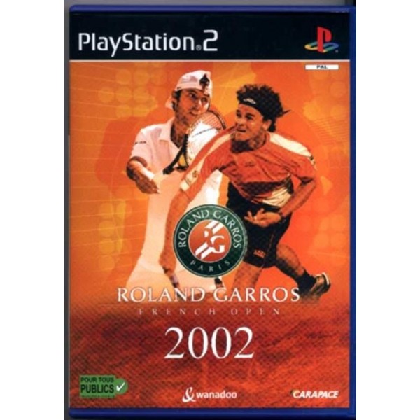 ROLAND GARROS 2002 FRENCH OPEN PS2 PAL-FR OCCASION