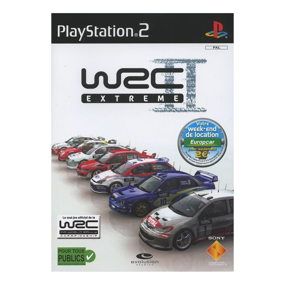 WRC II EXTREME PS2 PAL-FR OCCASION