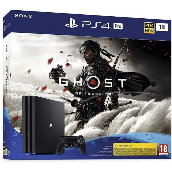 CONSOLE PS4 PRO 1 TO GHOST OF TSUSHIMA BUNDLE FR NEW