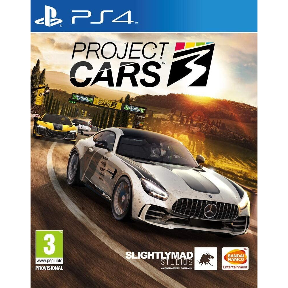 PROJECT CARS 3 PS4 UK NEW