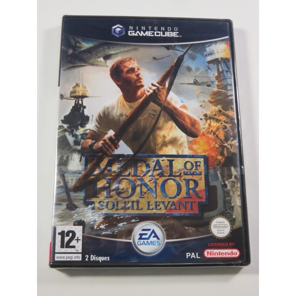 MEDAL OF HONOR - SOLEIL LEVANT NINTENDO GAMECUBE (GC) PAL-FR NEUF - BRAND NEW (OFFICIAL BLISTER)