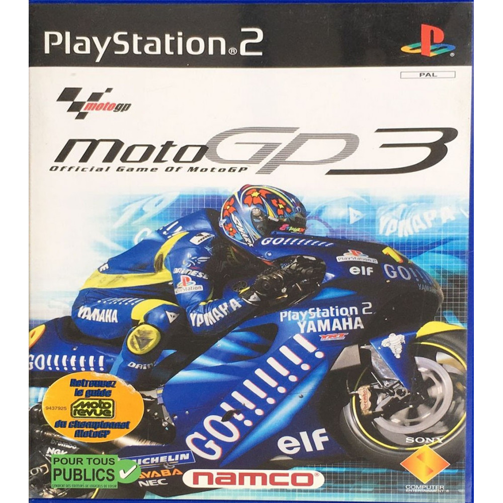 MOTO GP3 OFFICIAL GAME OF MOTO GP PS2 PAL-FR OCCASION