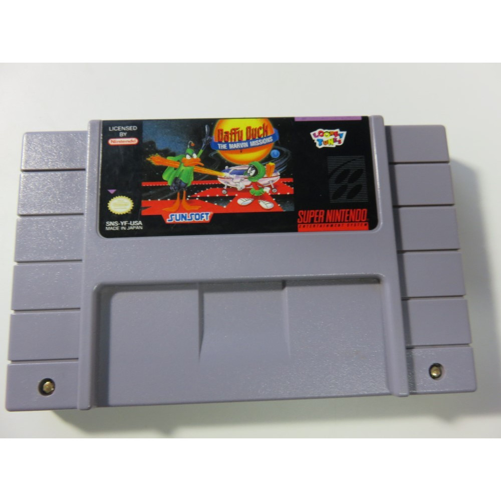 Trader Games DAFFY DUCK THE MARVIN MISSIONS SNES SUPER NINTENDO