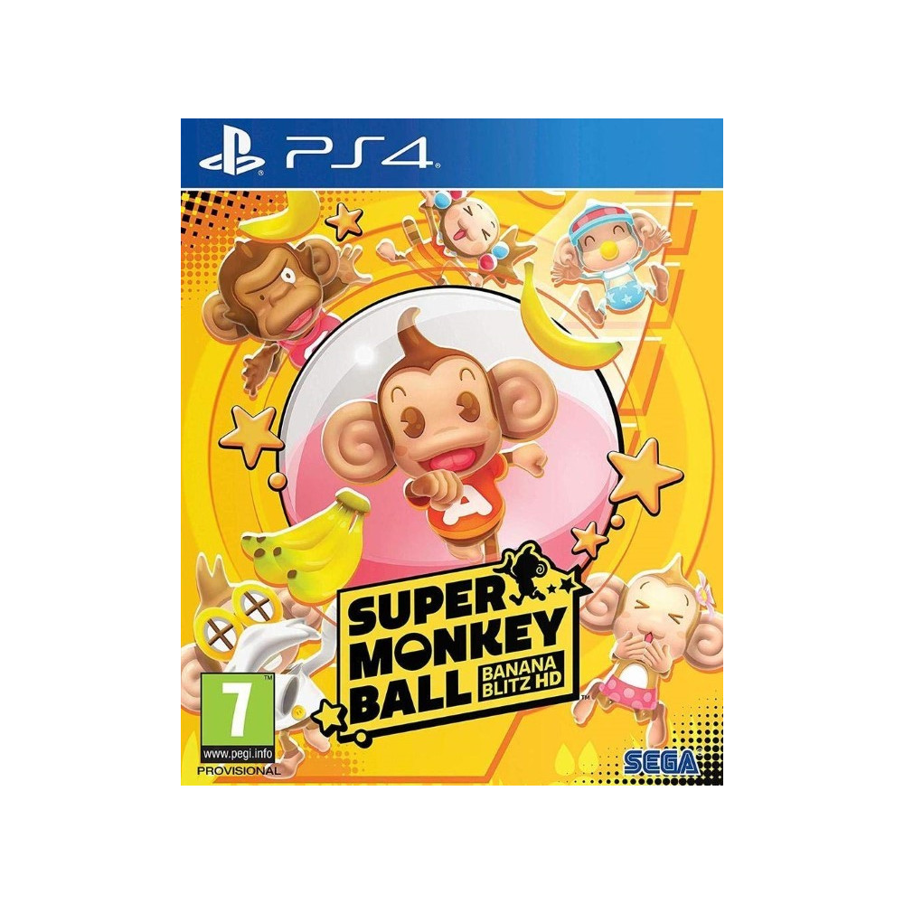 SUPER MONKEY BALL BANANA BLITZ HD PS4 FR OCCASION