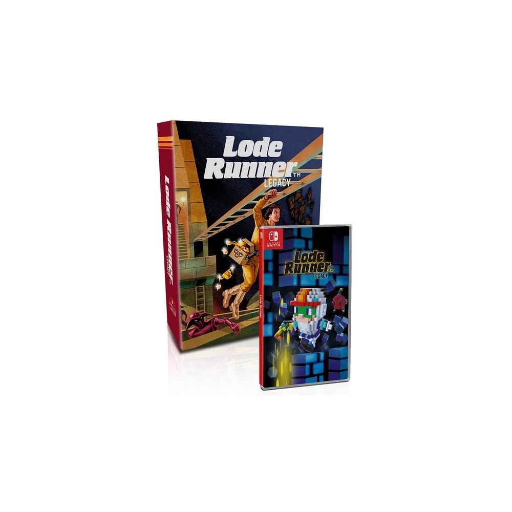 LODE RUNNER LEGACY COLLECTOR SWITCH EURO NEW