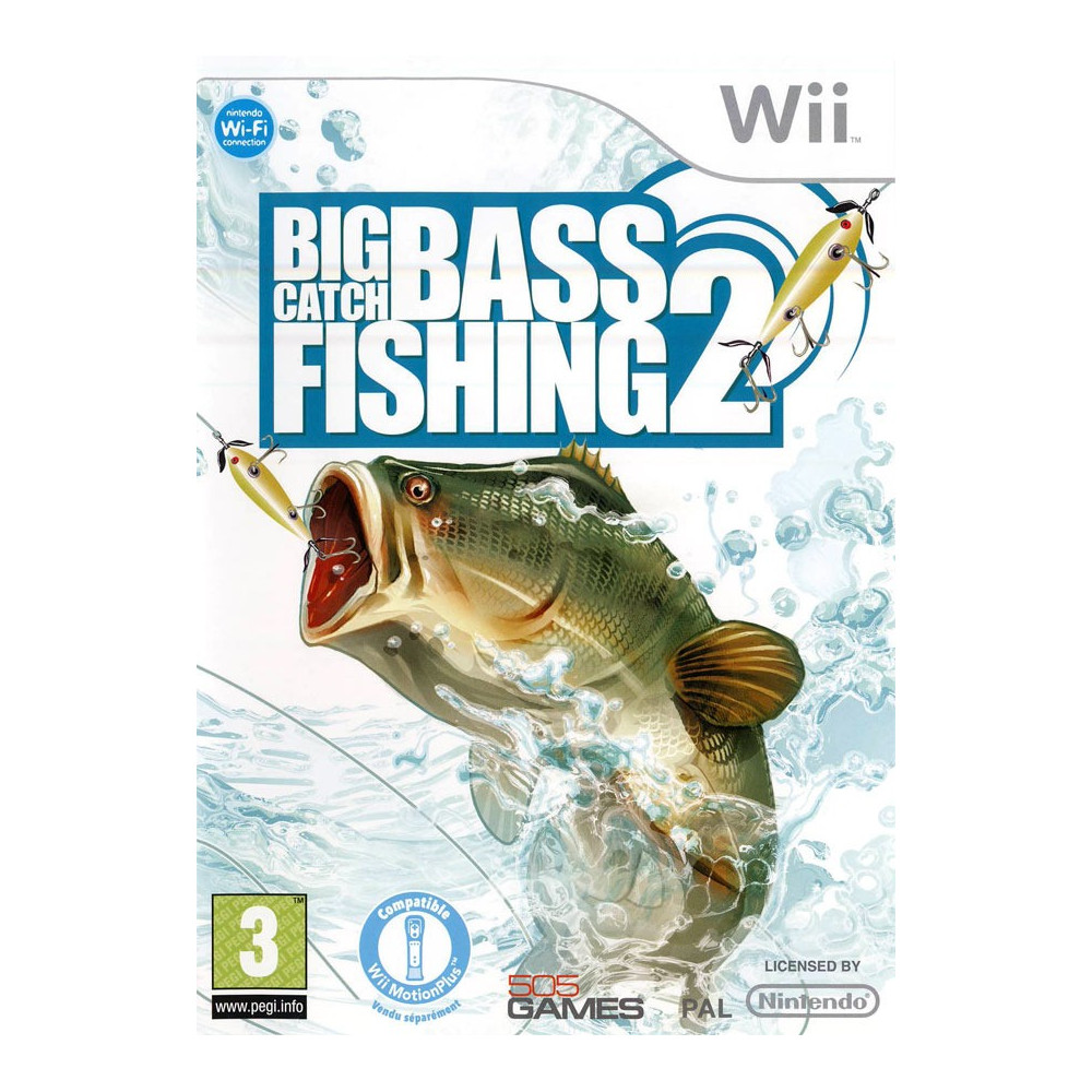 BIG CATCH BASS FISHING 2 WII PAL-FR OCCASION