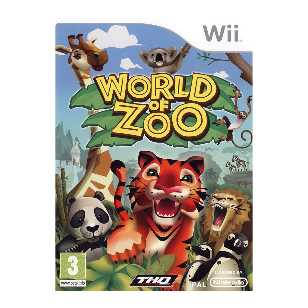 WORLD OF ZOO WII FRA OCCASION