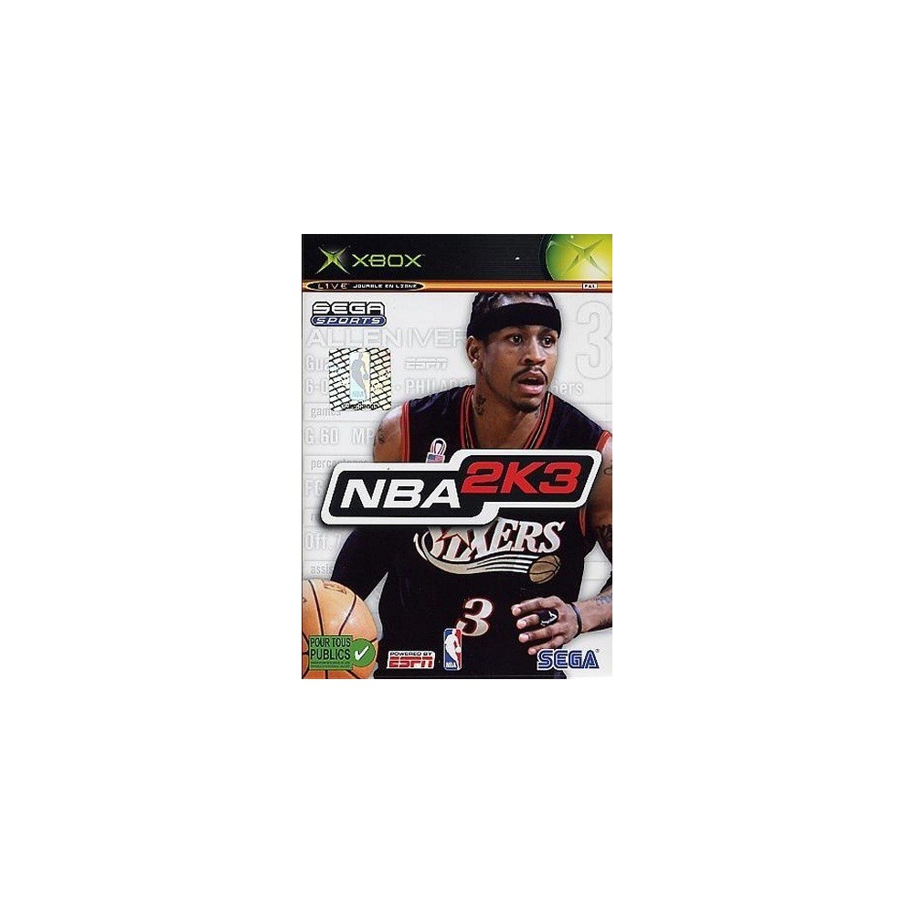 NBA 2K3 XBOX PAL-FR OCCASION SANS NOTICE