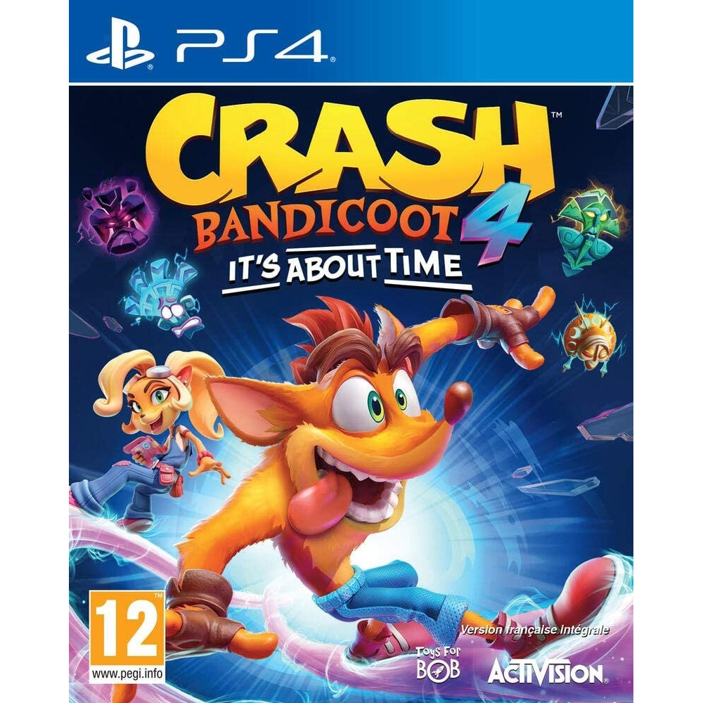 CRASH BANDICOOT 4 IT S ABOUT TIME PS4 FR OCCASION