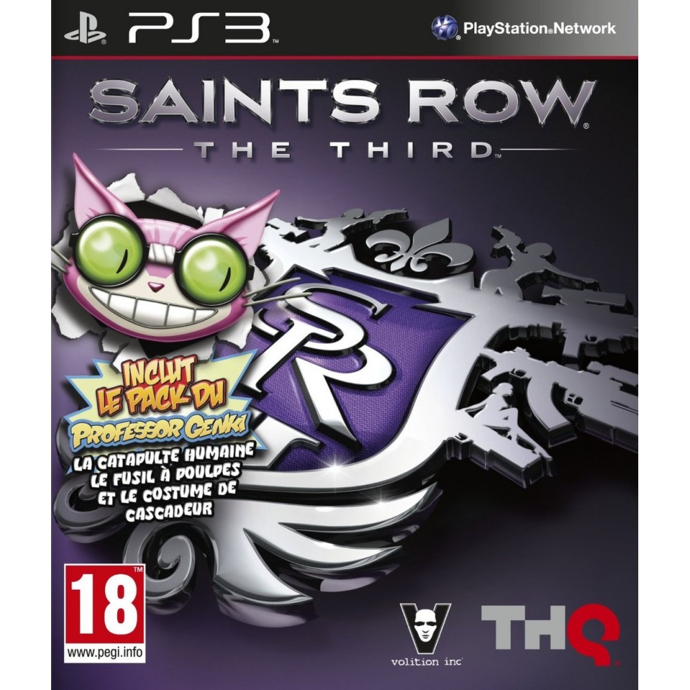 SAINTS ROW THE THIRD PS3 FR OCCASION
