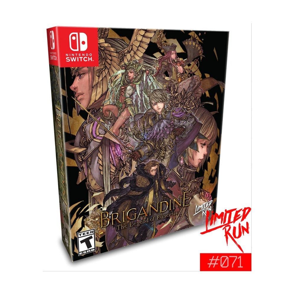 BRIGANDINE THE LEGEND OF RUNERSIA COLLECTOR EDITION SWITCH US NEW(LIMITED RUN COLLECTION)